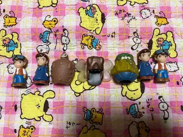 스튜디오 지브리 손가락 인형 소프트 비닐 천공의 성 라퓨타 7개