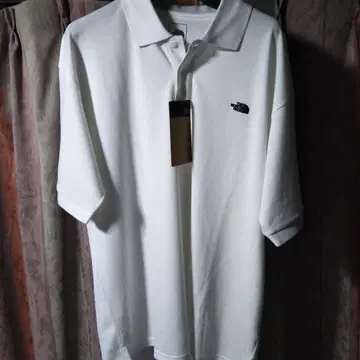 THE NORTH FACE 화이트 피케 셔츠 택 포함 새상품