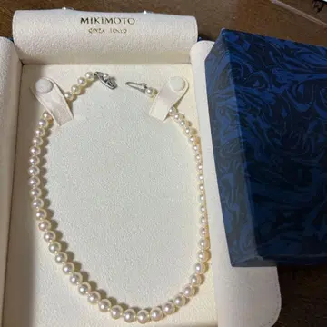 MIKIMOTO WGK14 진주 목걸이 최종 가격