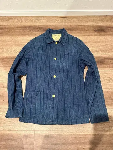 Heller's Cafe 스트라이프 커버올 38 웨어하우스