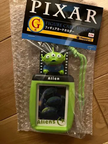 PIXAR 픽사 제일복권 G상 피규어 카드 홀더 에이리언
