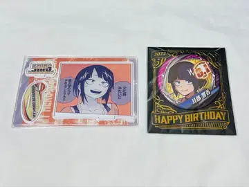 지로 쿄카 생일 캔뱃지 명장면 디오라마 피규어