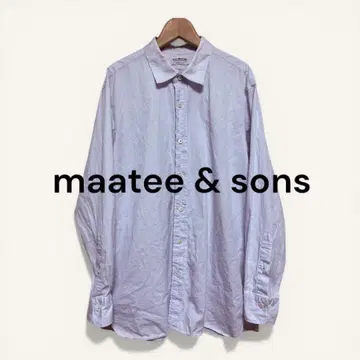 maatee & sons 긴팔 셔츠 라벤더