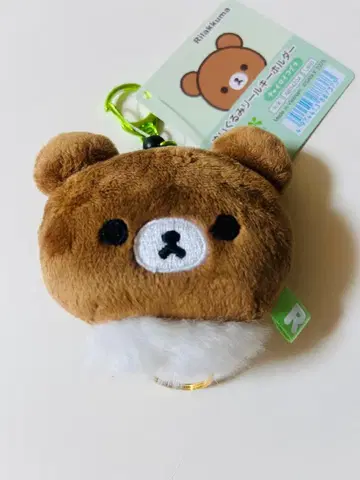 새상품 리락쿠마 봉제 인형 릴 키링 차이로이코구마 마스코트