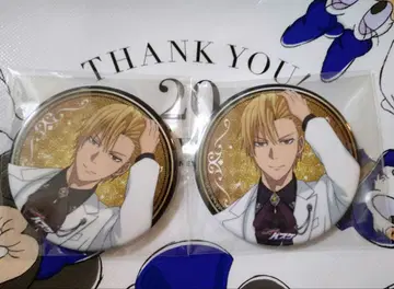 쿠로코의 농구 GIGO 콜라보 카페 글리터 캔뱃지 키세 료타 2점 세트