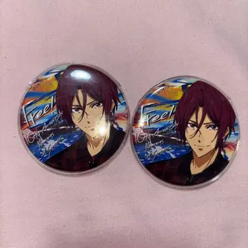 Free! 10th Anniversary 마츠오카 린 캔뱃지