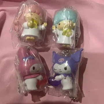 산리오 캐릭터즈 사이좋은 페어 스윙 키키라라 마이멜로디 쿠로미