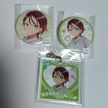 마에바시 위치즈 키타하라 쿄카 복권 콜렉션 캔뱃지 아크릴 키링
