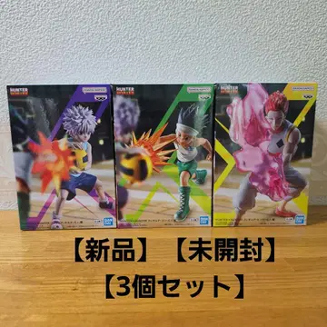 HUNTER x HUNTER 곤, 키루아, 히소카 피규어 [3개 세트]