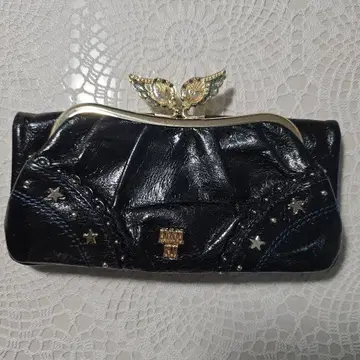 ANNA SUI 안나수이 장지갑 블랙