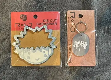 Rofj 헌터헌터 키루아 카라비너 & 아크릴 택 2세트