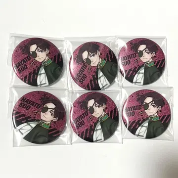 WINDBREAKER 윈브레전 소방준비 글리터 캔뱃지 원작