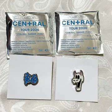 King Gnu 센트럴 랜덤 핀즈 핀 배지 굿즈