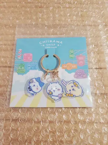 치이카와 (먼작귀) 샵 홍콩 한정판 아크릴 키링 토끼, 하치와레