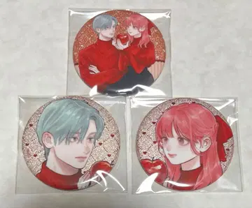 유비사키토 코이코이 pop up 트레이딩 글리터 캔뱃지