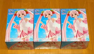 하츠네 미쿠 벚꽃 미쿠 피규어 3개 세트