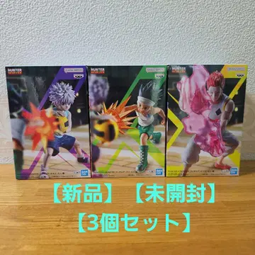 헌터x헌터 곤, 키루아, 히소카 피규어 [3개 세트]