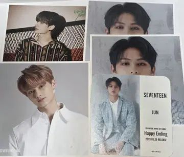 SEVENTEEN JUN 준 응모 카드 코스터