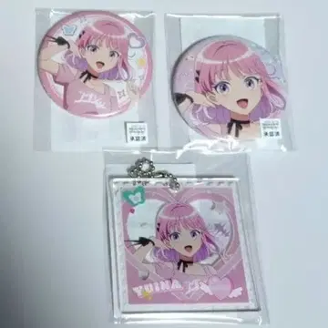 마에바시 위치즈 아카기 유이나 복권 컬렉션 캔뱃지 아크릴 키링