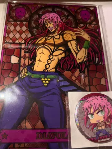 디오아보로 A상 아크릴 보드 죠죠 월드 THE JOJO WORLD