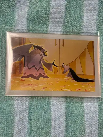 [ 2점 즉시 구매 ] 해즈빈 호텔 아크릴 카드 스마일 베이스 카페 아담