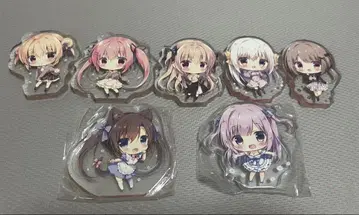 미야사카 미유 미야사카 나코 아크릴 피규어 7개 세트
