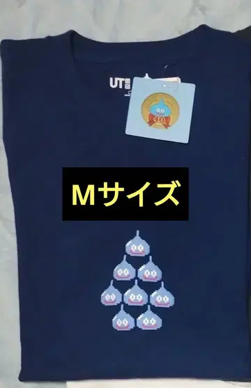 유니클로 드래곤 퀘스트 드퀘 티셔츠 킹 슬라임 슬라임 M