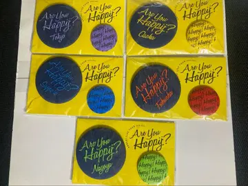 아라시 Are you happy? 캔뱃지 5종 세트