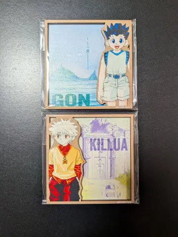HUNTER x HUNTER 곤 키루아 지역 한정 마그넷 미개봉