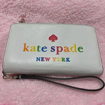 kate spade 컬러풀 로고 장지갑