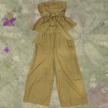 올인원 와이드 팬츠 헤이세이 갸루 걸리시 프렌치 걸리시 모리걸