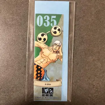 ONEPIECE 원피스 100권 축하 페어 에넬 클리어 책갈피