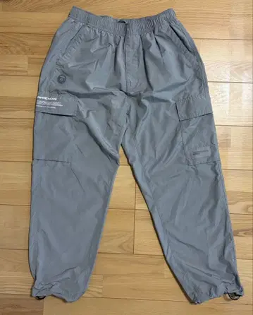 AAPE 워크 팬츠 그레이