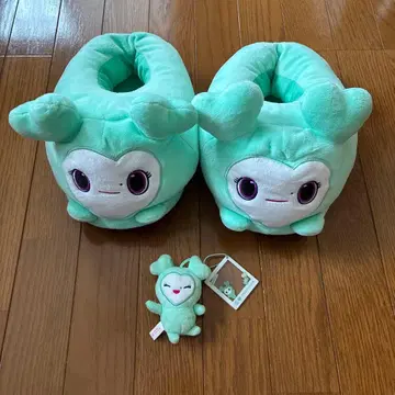 TWICE 봉제 인형 슬리퍼 참 포함 마스코트 미브리
