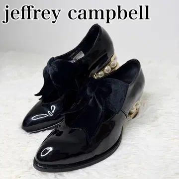 제프리 캠벨 로퍼 펄힐 에나멜 블랙