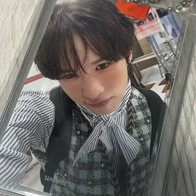 투어스 경민 NO TRAGEDY 쇼케 특전 포카+포카홀더