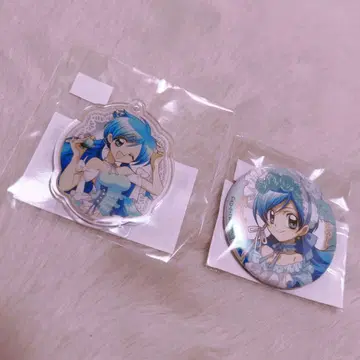 피치피치핏치 마루쿠지 나미네 캔뱃지 아크릴 키링