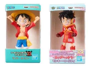원피스 월드 컬렉터블 피규어 몽키 D 루피 2종 세트