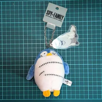 USJ 스파이 패밀리 펭귄 봉제 인형 키링 유니버셜