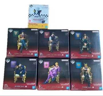 제일복권 죠죠의 기묘한 모험 죠죠 월드 6종 세트 라스트 원상