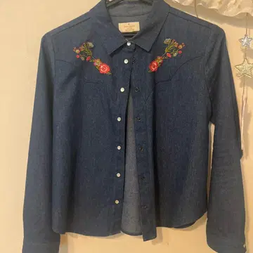 KATE SPADE 자수 디자인 데님 자켓 사이즈 160