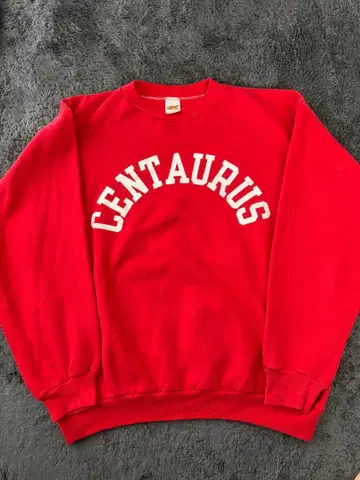 70s 금색 택 Russell Athletic 맨투맨 L USA제 빨간색