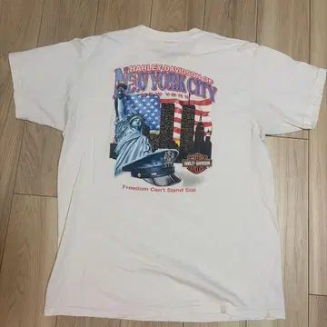 할리데이비슨 NYC 티셔츠 L 사이즈 90년대