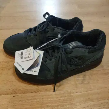 [택 포함 미사용 새상품] LACOSTE 우먼 모스그린 스니커즈