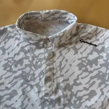 TaylorMade 카모 패턴 피케 셔츠 반팔