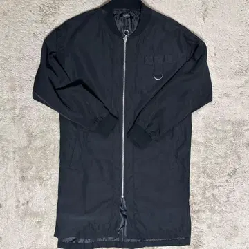 ma1 롱 자켓 블랙 M 사이즈