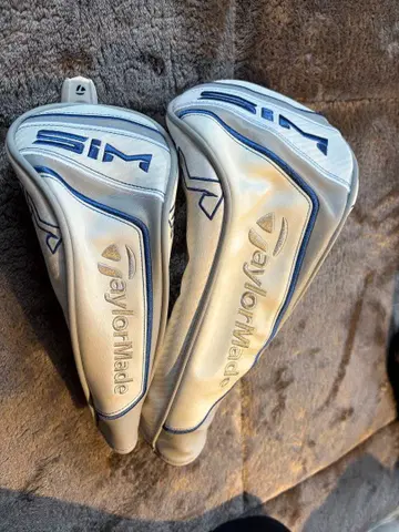 TaylorMade SIM 여성용 드라이버 & FW 골프헤드커버 세트
