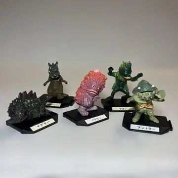 울트라맨 시리즈 괴수 피규어 5체 세트