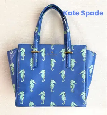 kate spade 해마 패턴 2way 숄더 토트백