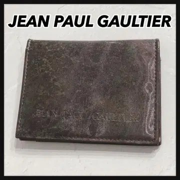 JEAN PAUL GAULTIER 패스 케이스 카드 케이스 사이버 패턴